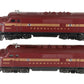 Lionel 6-8970 O Gauge Pennsylvania F3 Tuscan AA Diesel Locomotive Set EX/Box