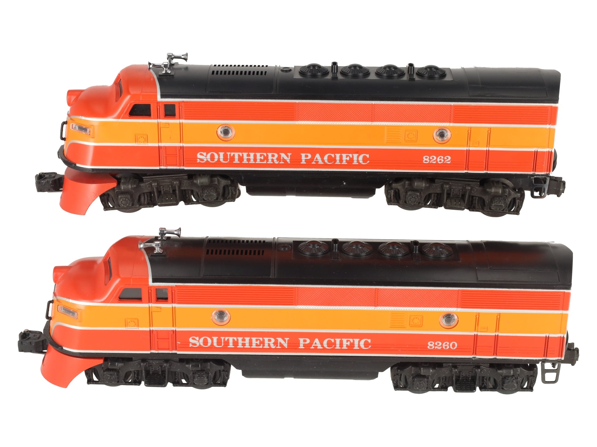 Lionel 6-8260 O Gauge Southern Pacific F3 AA Diesel Locomotive Set #8260/8262 EX/Box