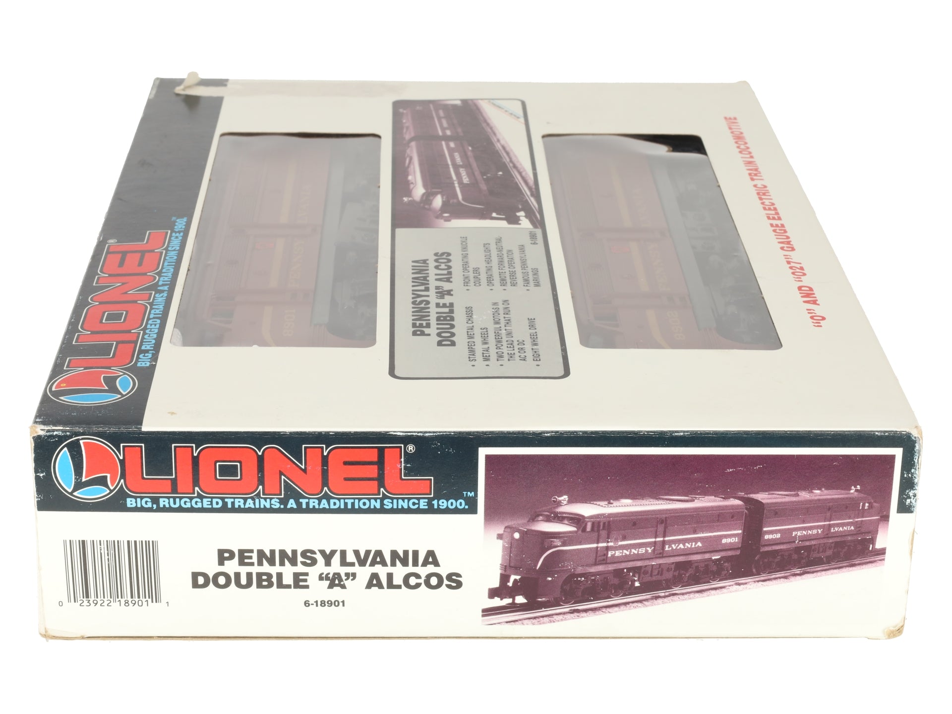 Lionel 6-18901 O Gauge Pennsylvania AA Alco Diesel Locomotive Set #8901/8902 VG/Box