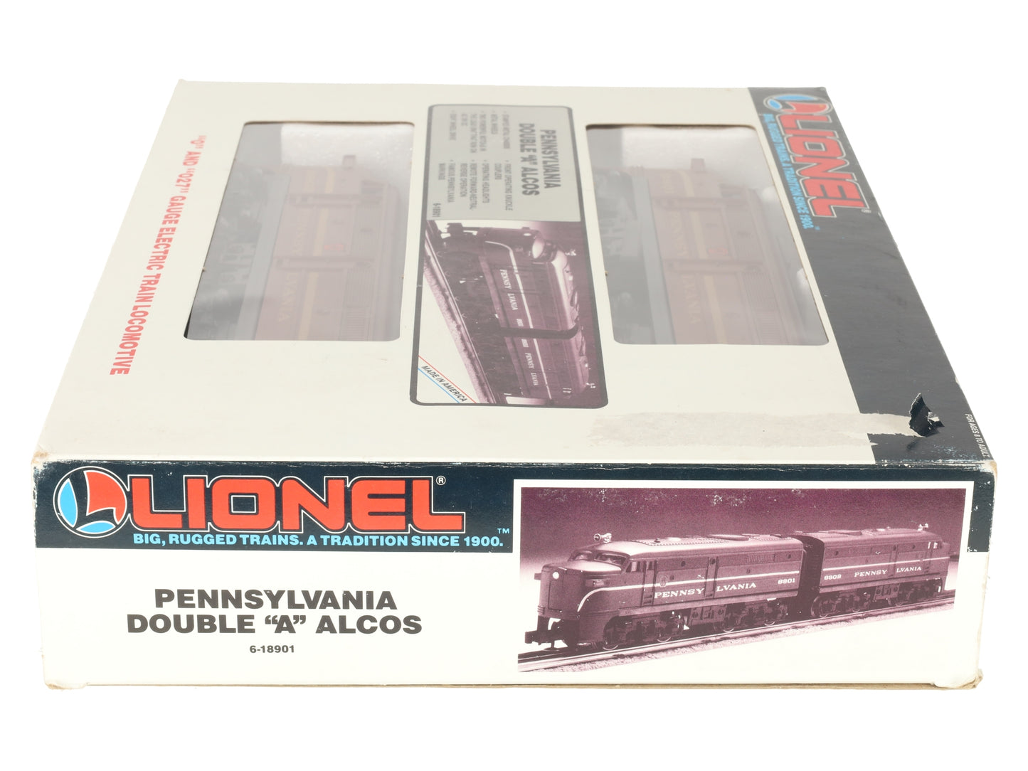 Lionel 6-18901 O Gauge Pennsylvania AA Alco Diesel Locomotive Set #8901/8902 VG/Box