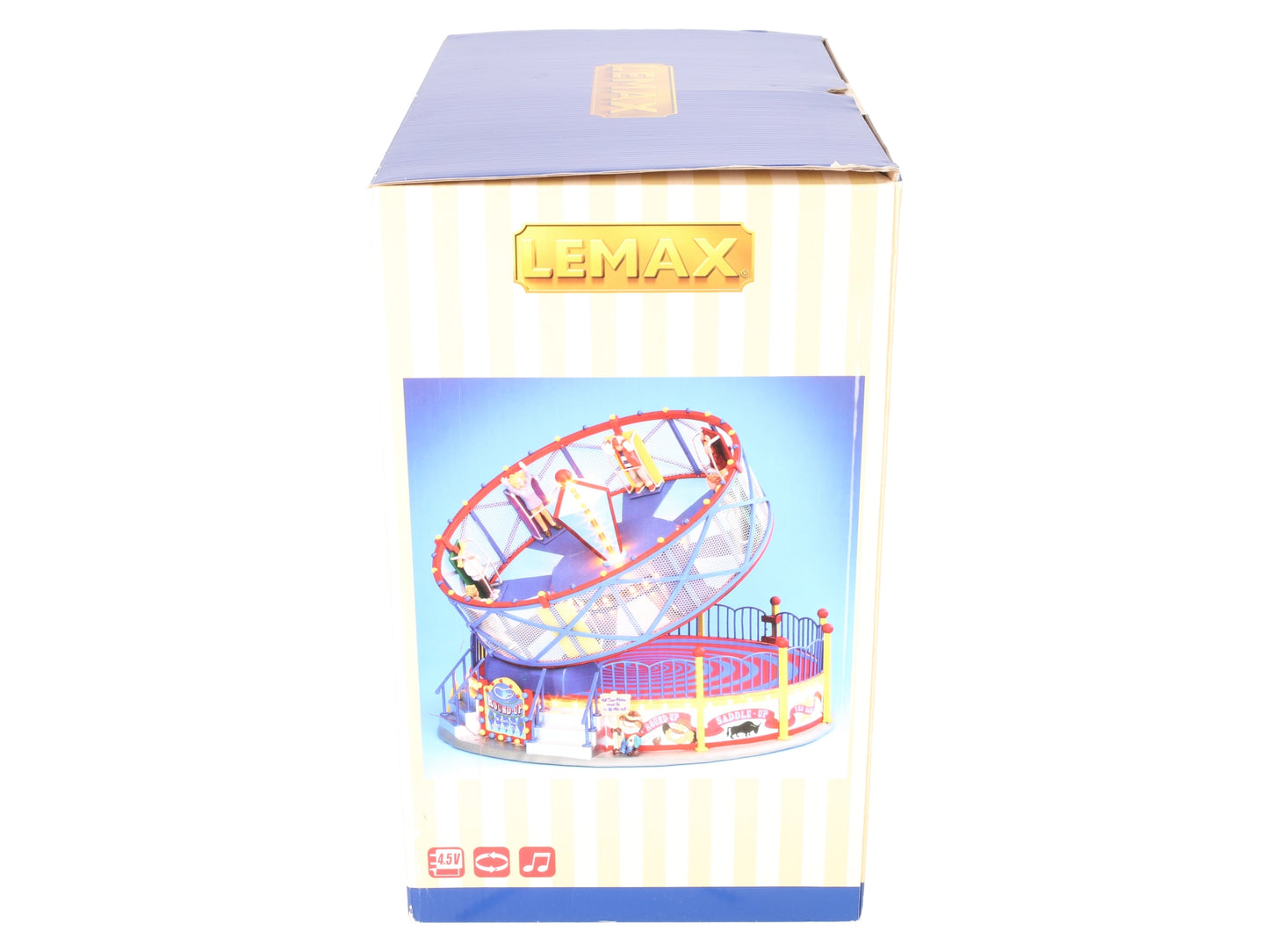 Lemax 24483 Round Up Carnival Ride EX/Box
