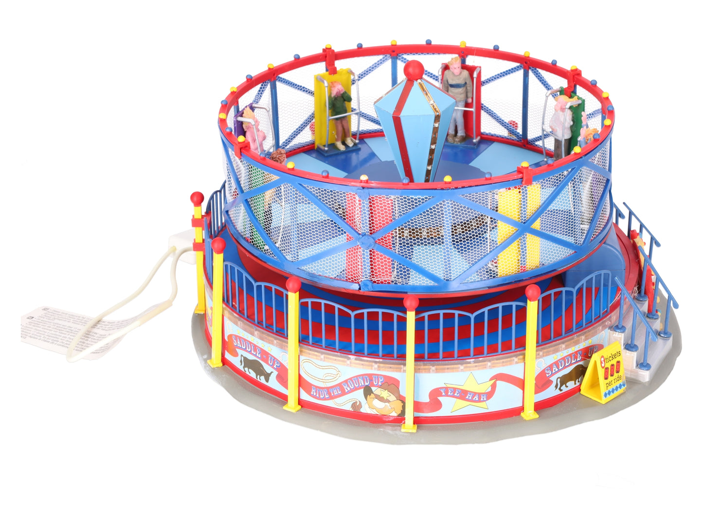 Lemax 24483 Round Up Carnival Ride EX/Box