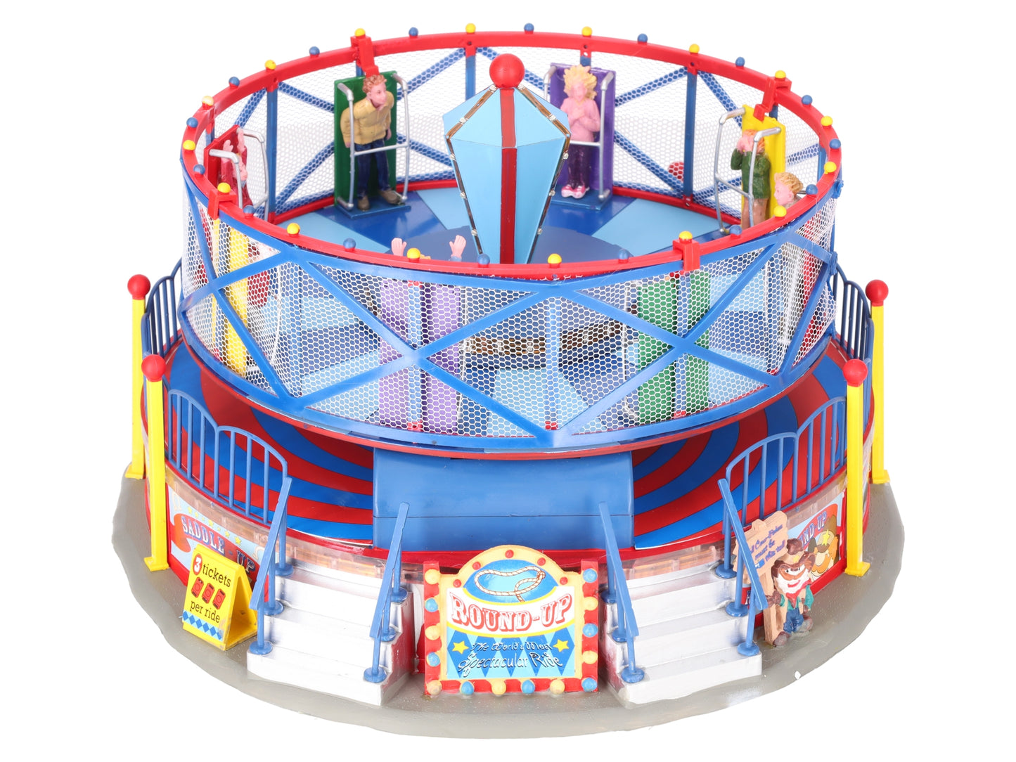 Lemax 24483 Round Up Carnival Ride EX/Box