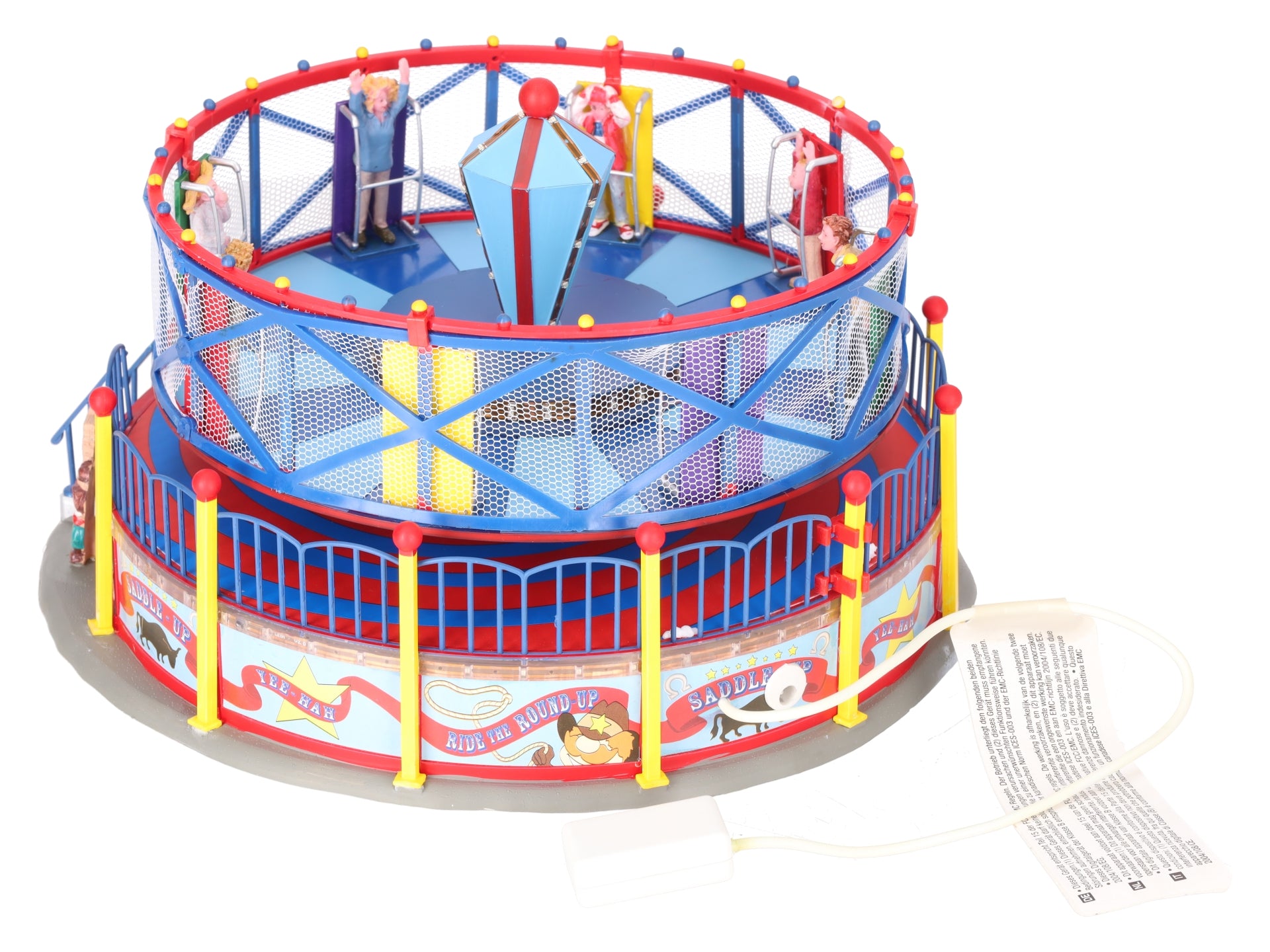 Lemax 24483 Round Up Carnival Ride EX/Box