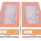 Lionel 6-35259 O Gauge Long Island Streamlined Passenger Cars 2-Pack LN/Box