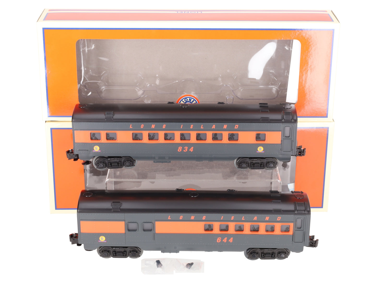 Lionel 6-35259 O Gauge Long Island Streamlined Passenger Cars 2-Pack LN/Box