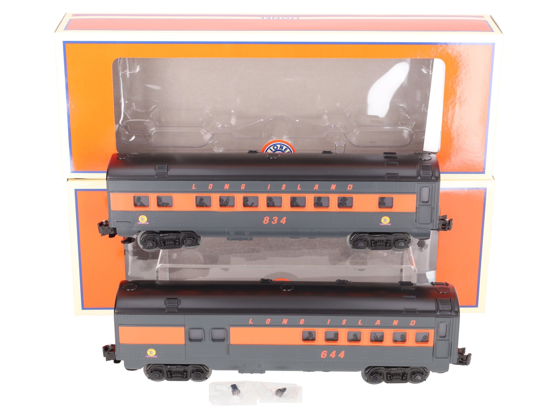 Lionel 6-35259 O Gauge Long Island Streamlined Passenger Cars 2-Pack LN/Box
