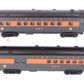 Lionel 6-35259 O Gauge Long Island Streamlined Passenger Cars 2-Pack LN/Box