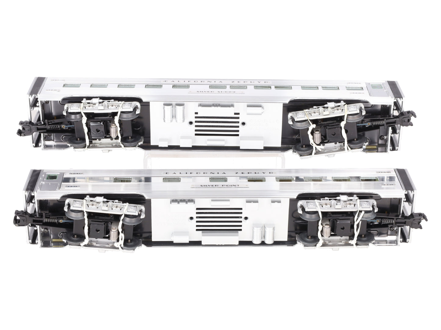 Lionel 6-29149 O Gauge Chicago Burlington & Quincy Zephyr Passenger Car Set EX/Box