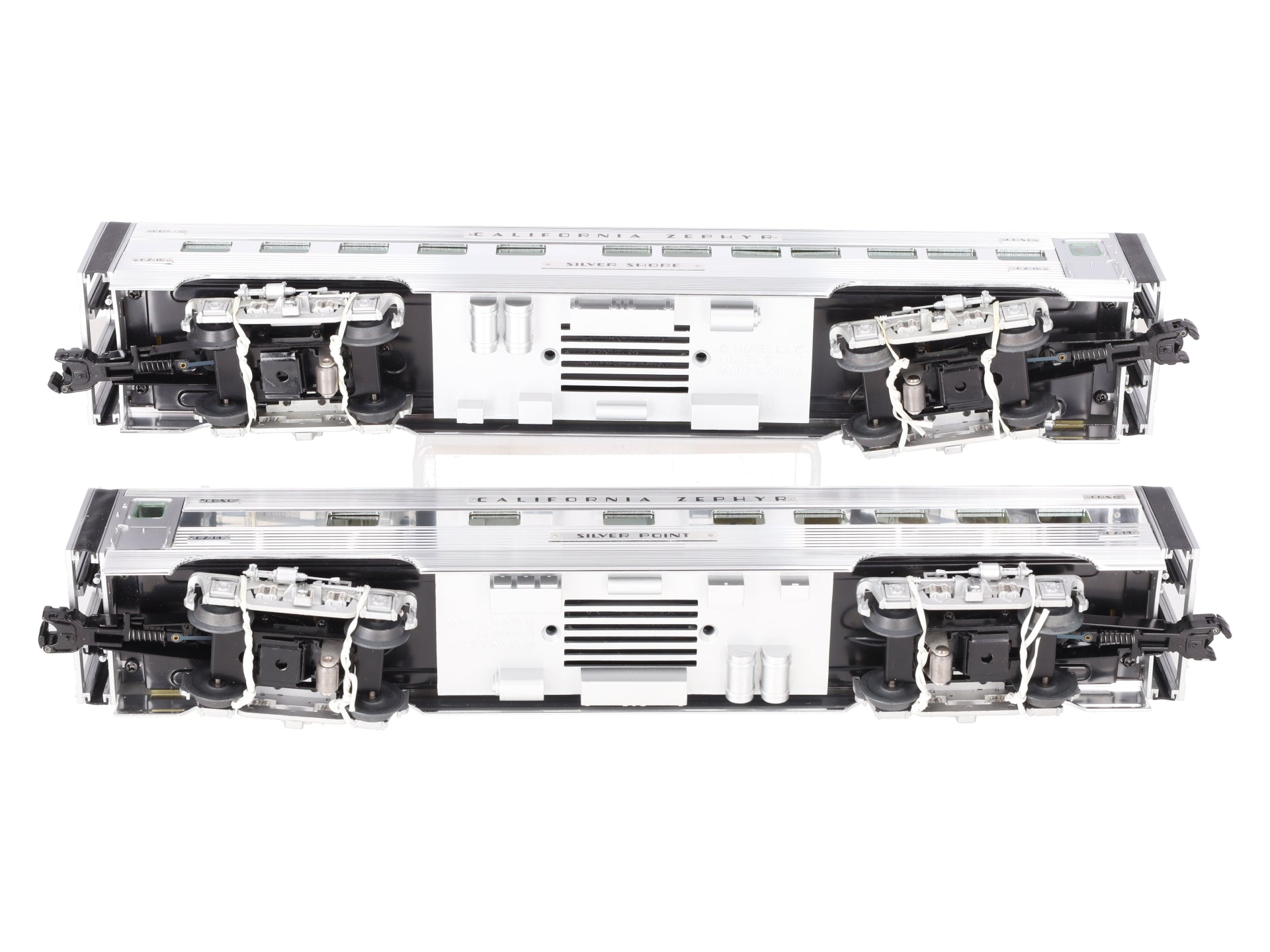 Lionel 6-29149 O Gauge Chicago Burlington & Quincy Zephyr Passenger Car Set EX/Box