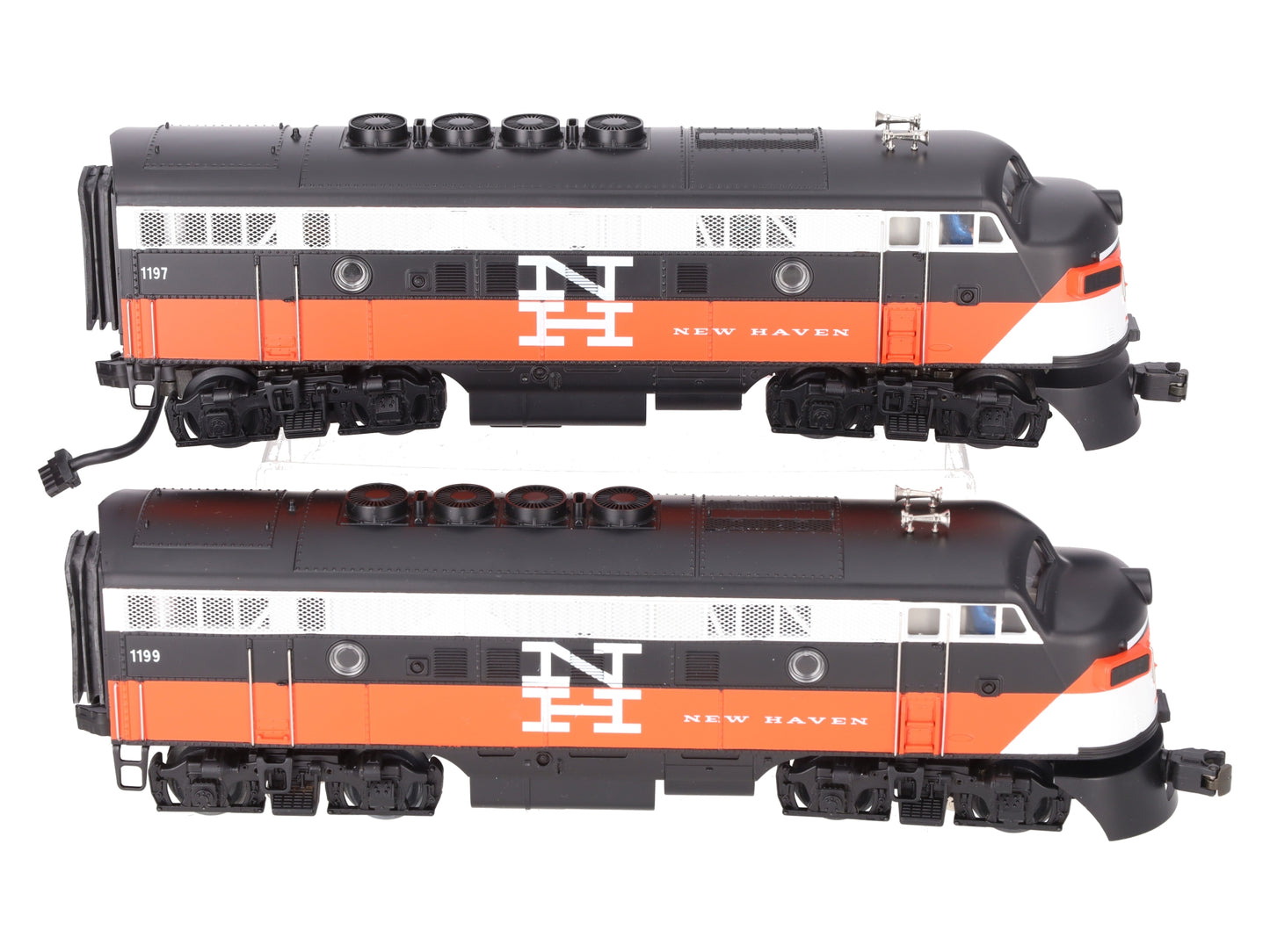 MTH MT-2089LP O New Haven EMD F-3 AA Diesel Set w/PS1 #1199 LN/Box