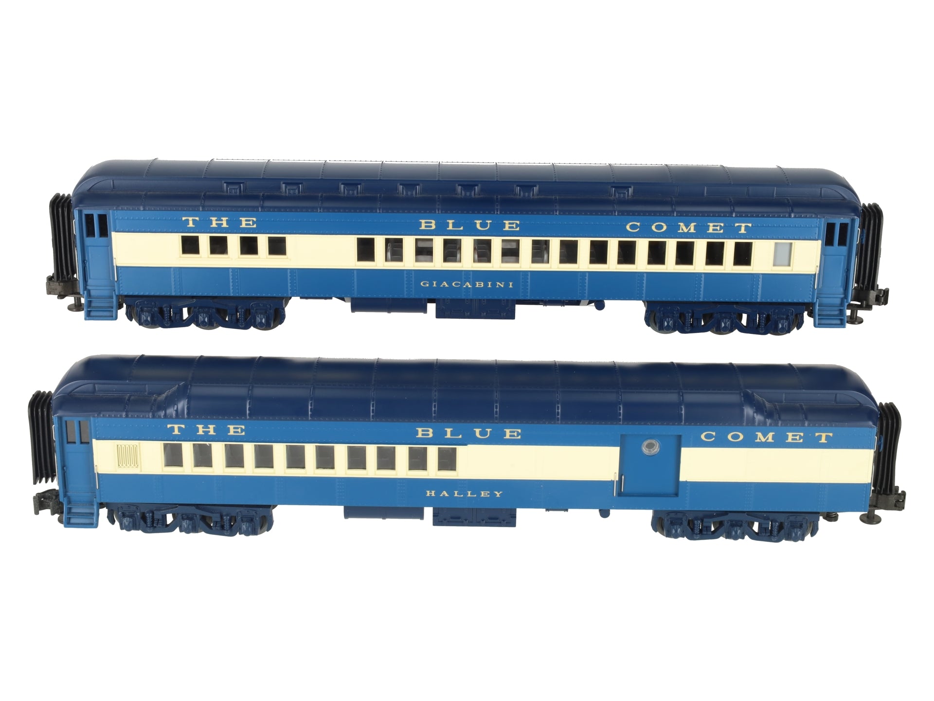 MTH 20-4121 O Jersey Central 70' Combine/Diner Passenger Car Set (Set of 2) LN/Box