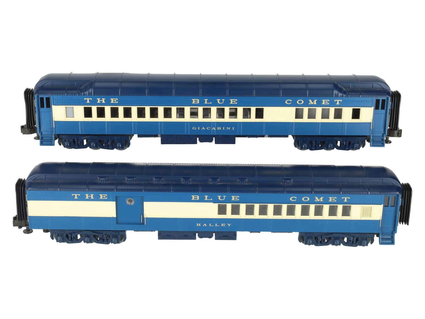 MTH 20-4121 O Jersey Central 70' Combine/Diner Passenger Car Set (Set of 2) LN/Box