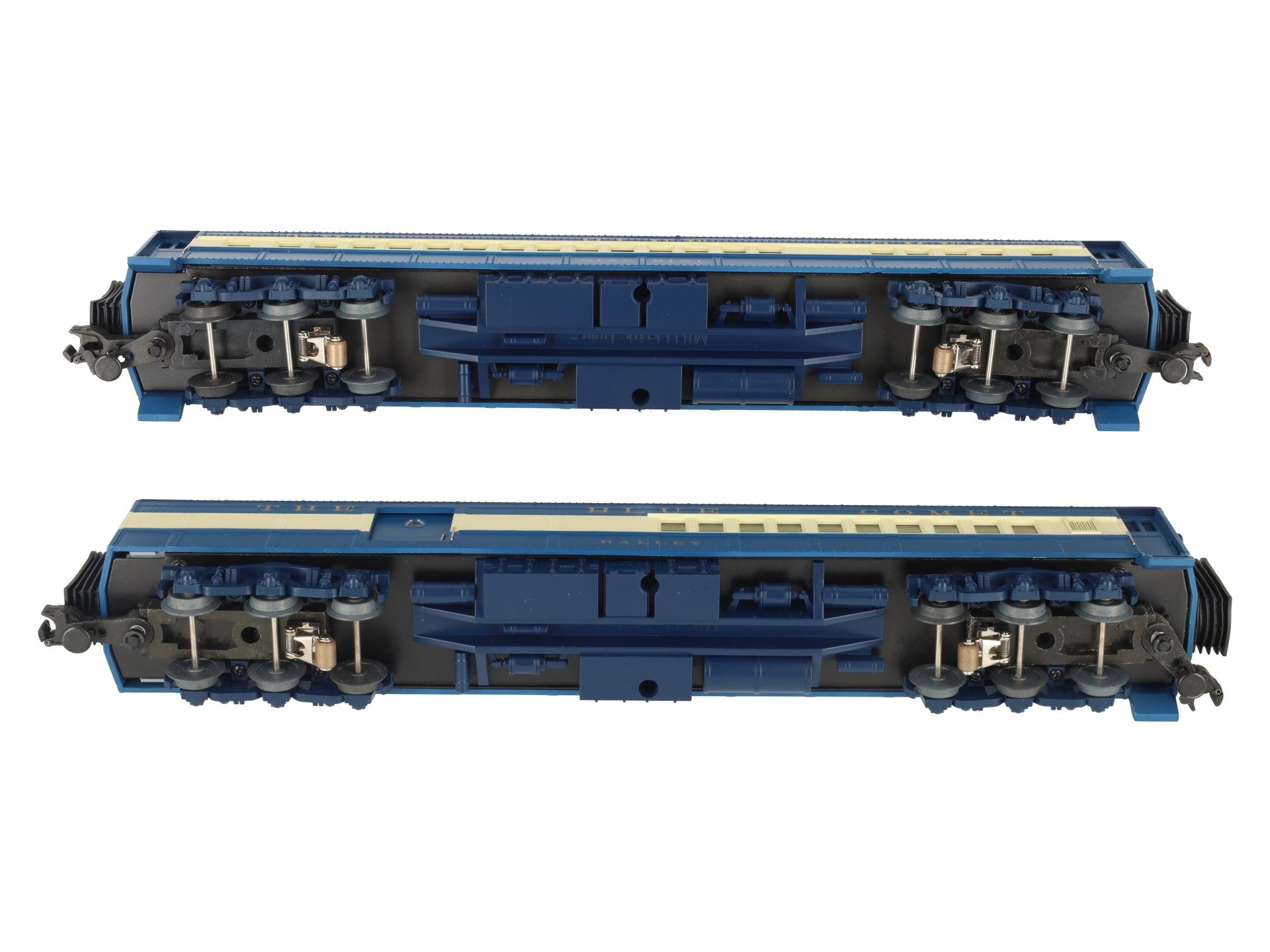 MTH 20-4121 O Jersey Central 70' Combine/Diner Passenger Car Set (Set of 2) EX/Box