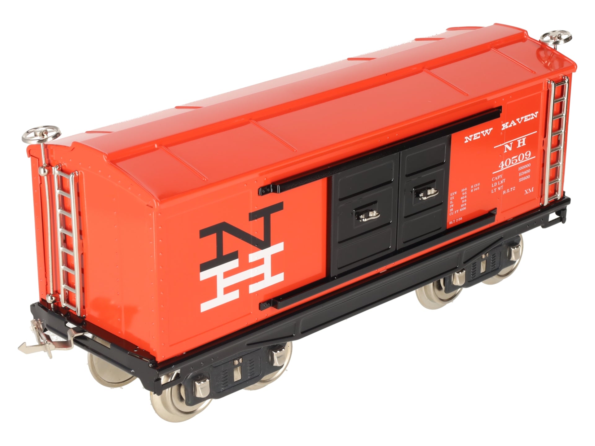 MTH 10-2166 Standard Gauge New Haven 200 Series Tinplate Box Car #40509