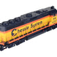 MTH 20-2374-1 O Gauge Chessie GP-40 Powered Diesel Engine w/PS2 #4257 LN/Box
