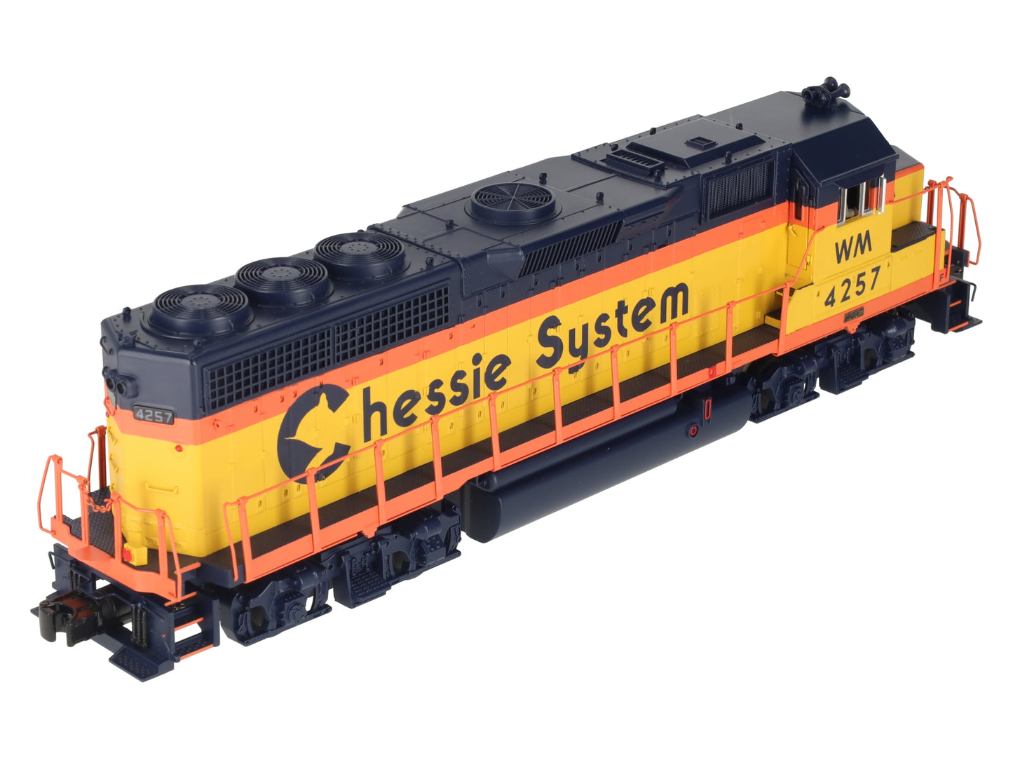 MTH 20-2374-1 O Gauge Chessie GP-40 Powered Diesel Engine w/PS2 #4257 LN/Box