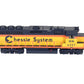 MTH 20-2374-1 O Gauge Chessie GP-40 Powered Diesel Engine w/PS2 #4257 LN/Box