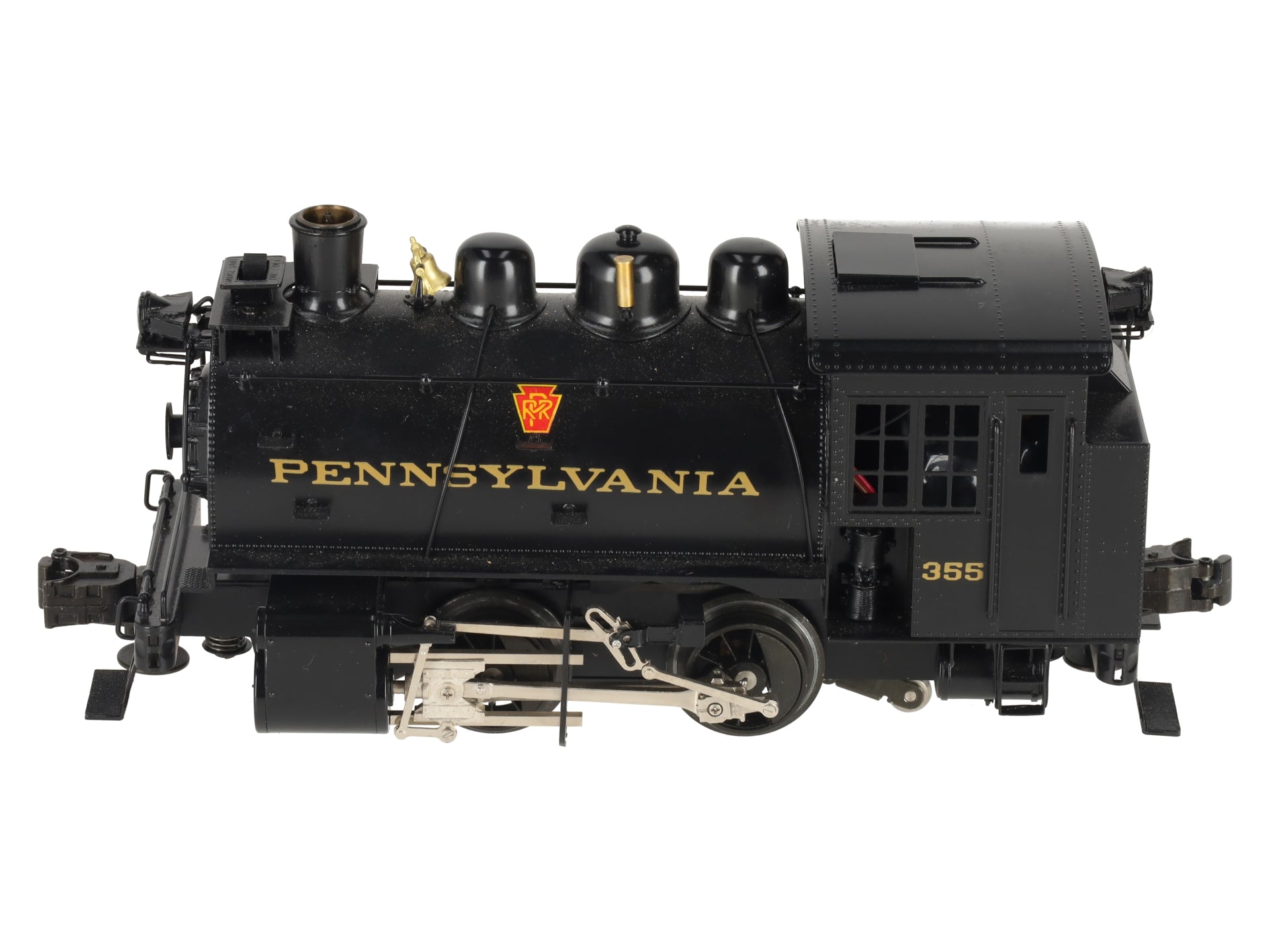 Right-Of-Way 5204 O Gauge BRASS Pennsylvania 0-4-0 Saddle Tanker #355 EX