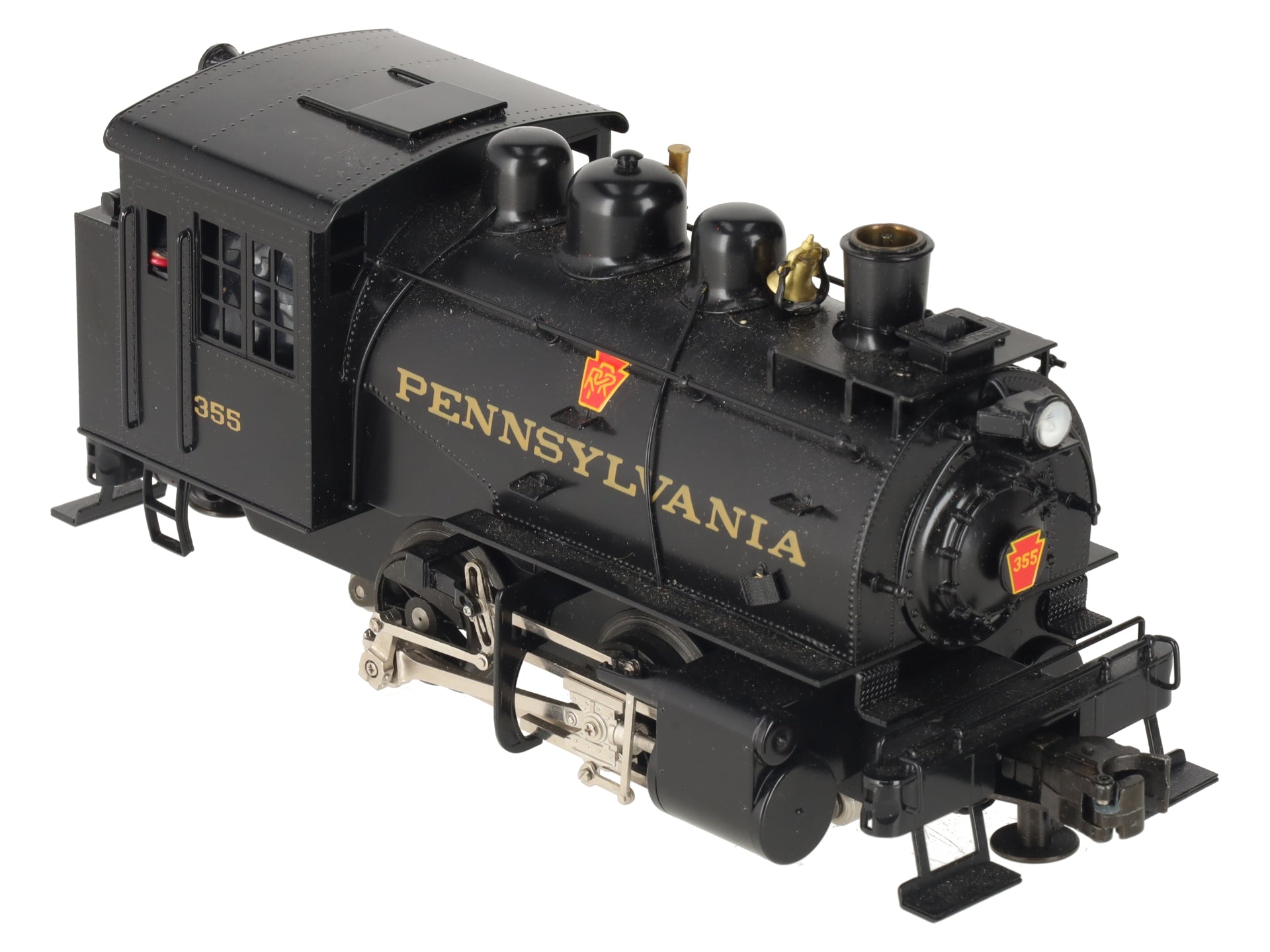 Right-Of-Way 5204 O Gauge BRASS Pennsylvania 0-4-0 Saddle Tanker #355 EX