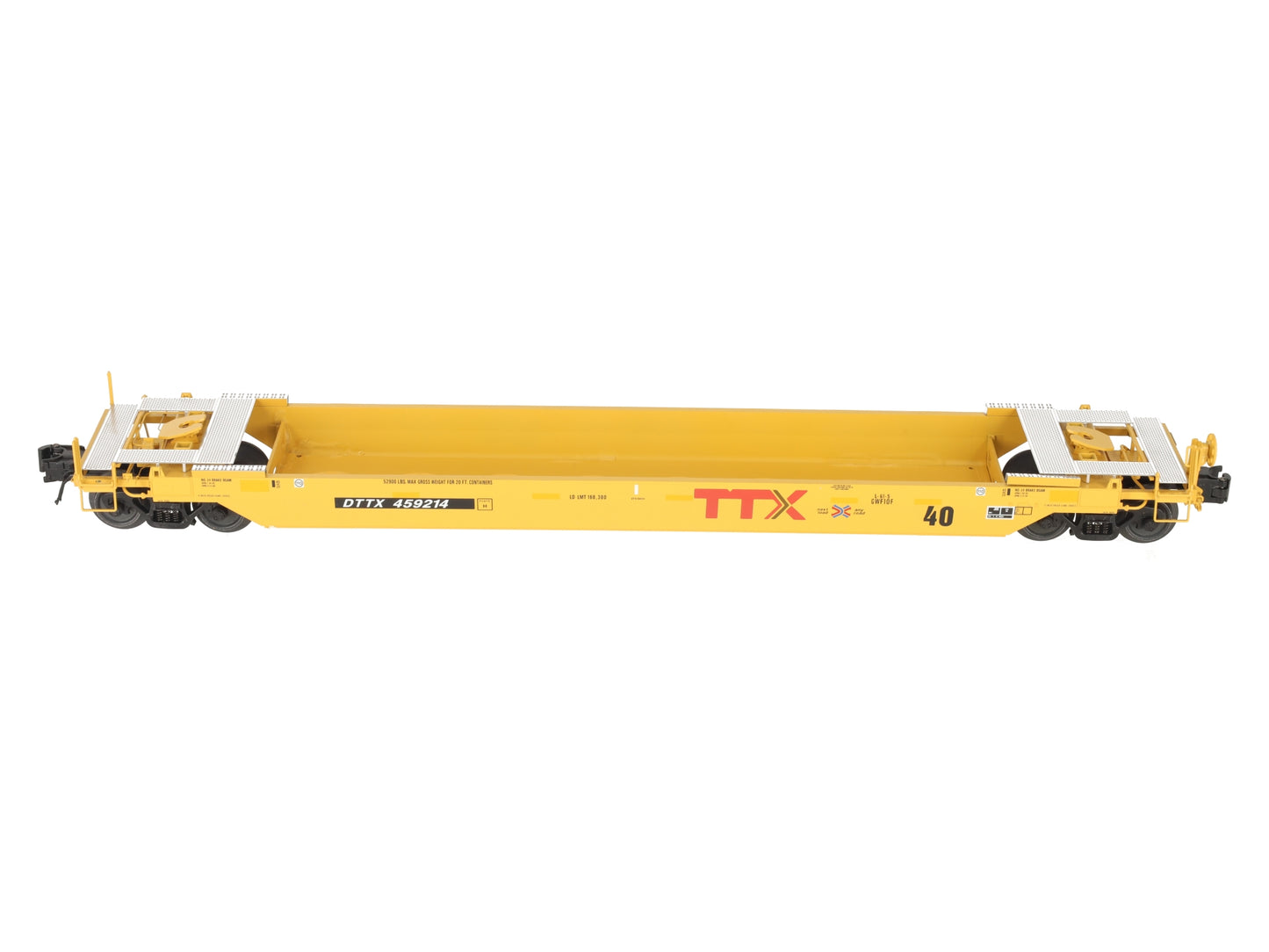 Atlas 3003029-1 O TTX Early Logo 40' Rebuilt Well Car #59023 EX/Box