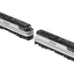 Kato 106-6201 N Amtrak Phase III F40PH Diesel Locomotive Set EX/Box
