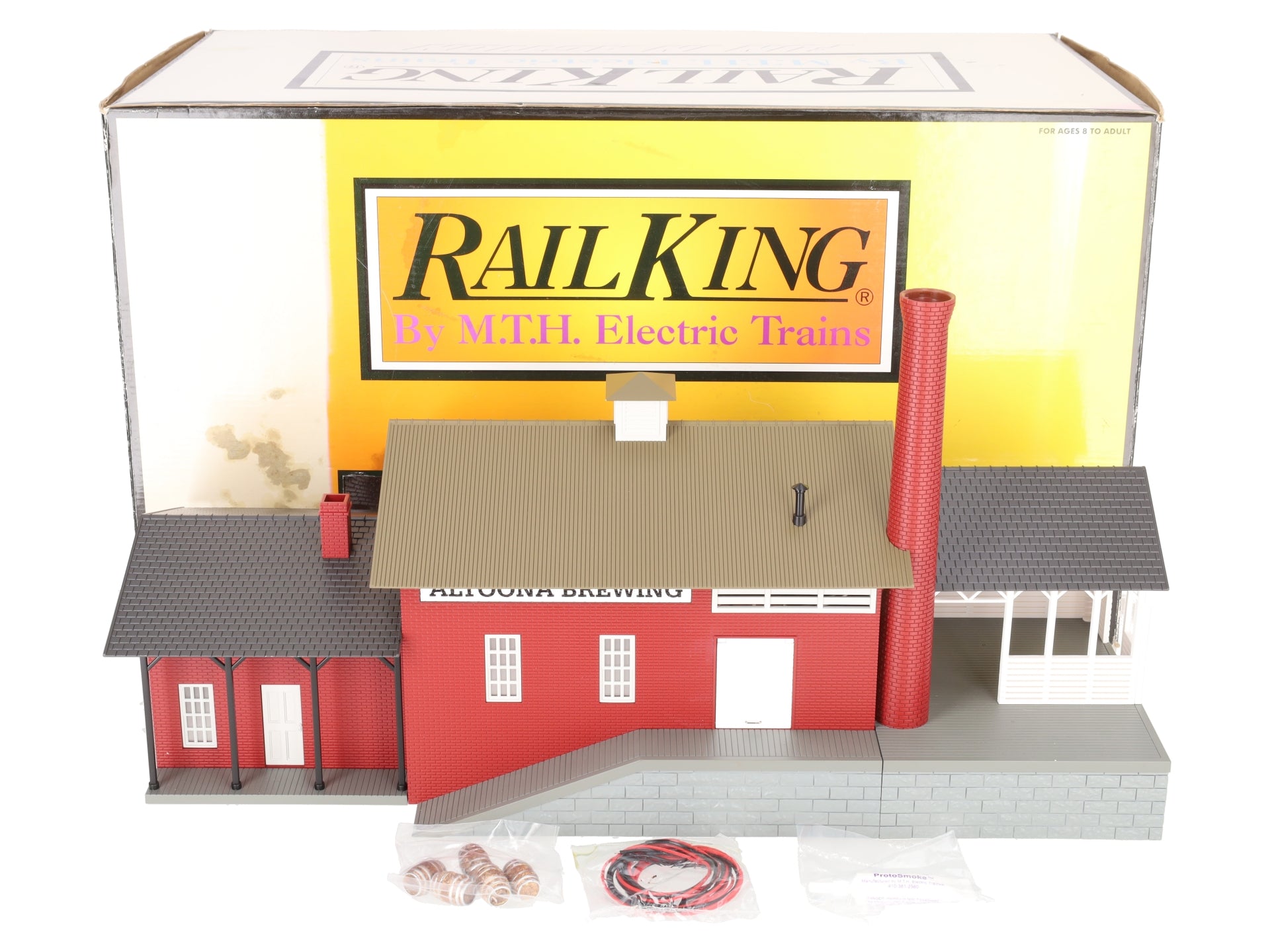 MTH 30-90184 Assembled Altoona Brewing Brewery w/Operating Smoke LN/Box