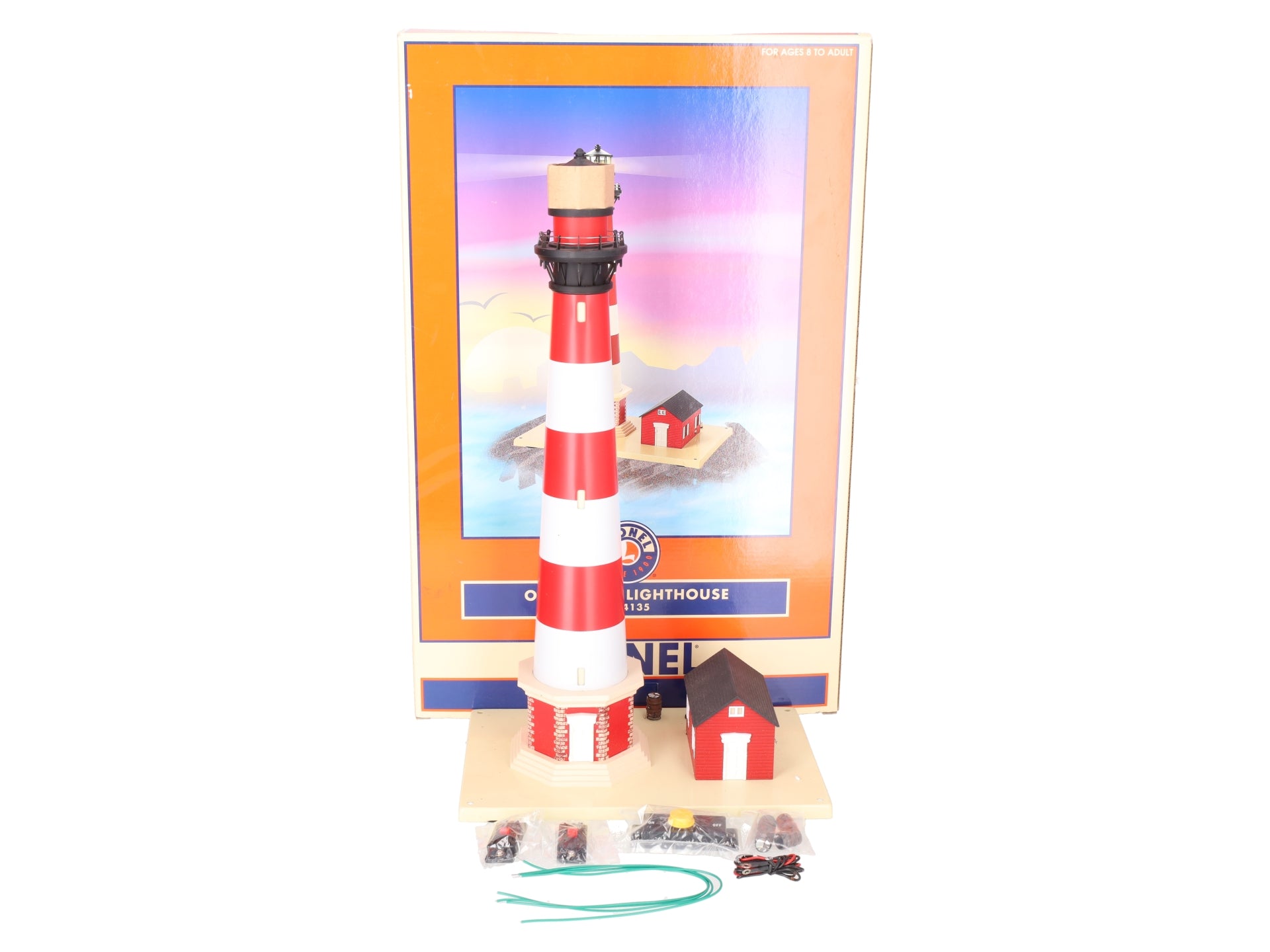 Lionel 6-24135 O Gauge Operating Lionel Lighthouse EX/Box