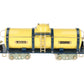 MTH 11-30092 O Gauge American Flyer Tank Lines Yellow/Blue Tank Car #4010 LN/Box