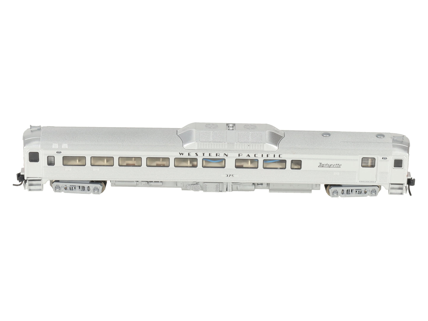 Kato 106-3014 N Scale Western Pacific Rail Diesel Car Set #375, 376 w/DCC EX/Box