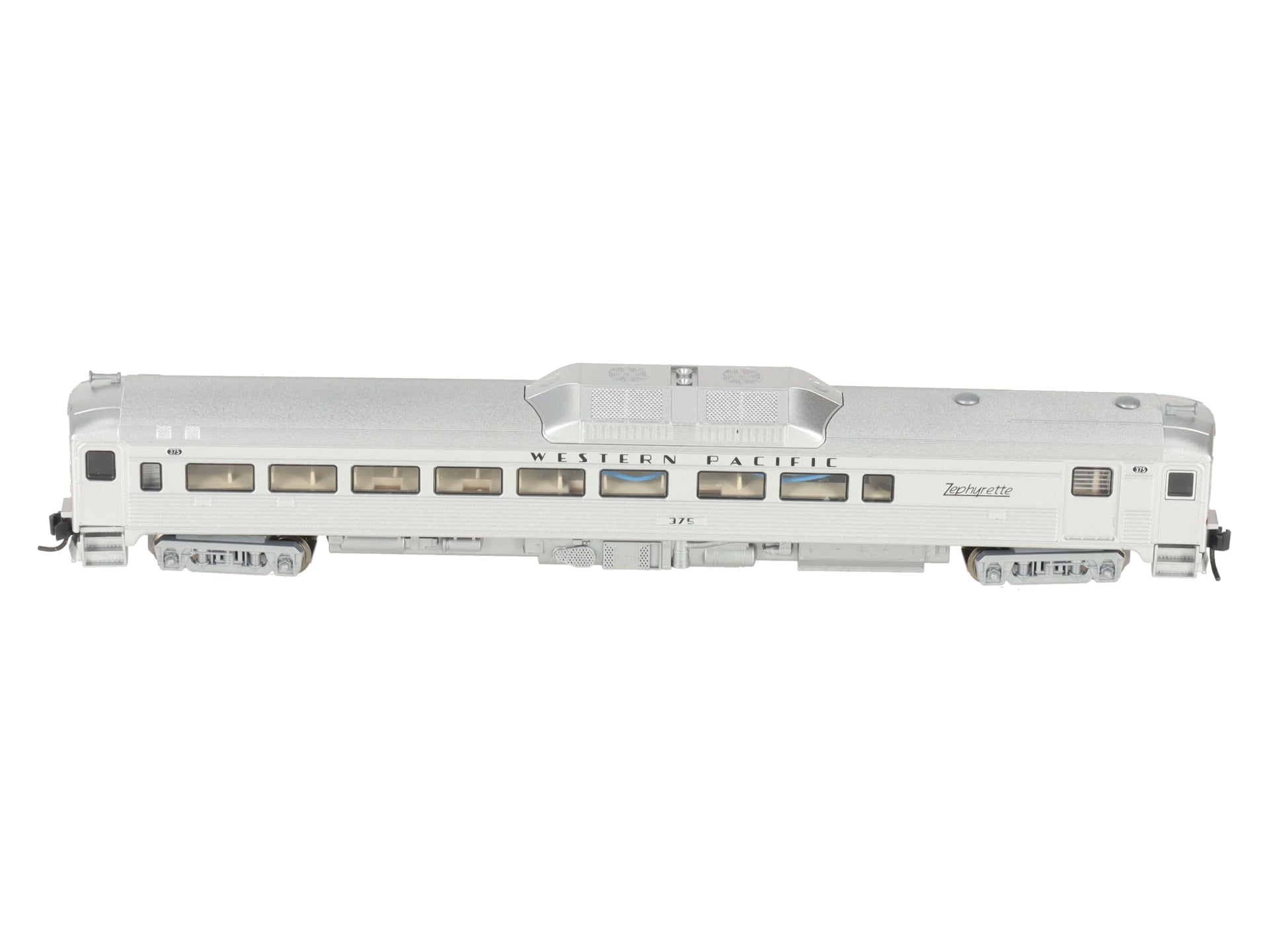 Kato 106-3014 N Scale Western Pacific Rail Diesel Car Set #375, 376 w/DCC EX/Box