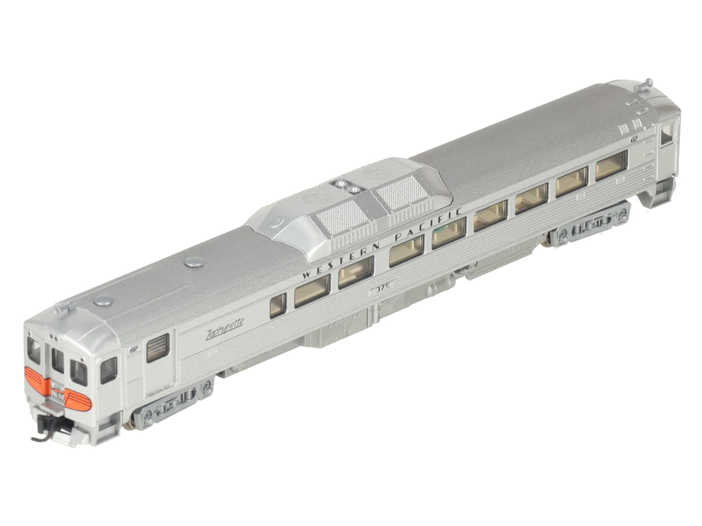 Kato 106-3014 N Scale Western Pacific Rail Diesel Car Set #375, 376 w/DCC EX/Box