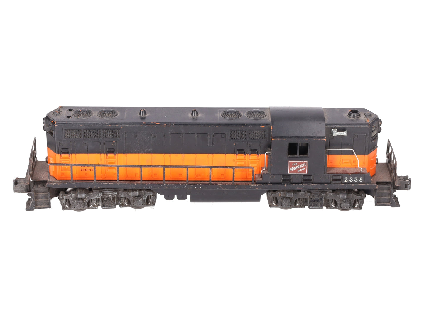 Lionel 2338 Vintage O Gauge Milwaukee Road Powered GP-7 Diesel Locomotive VG