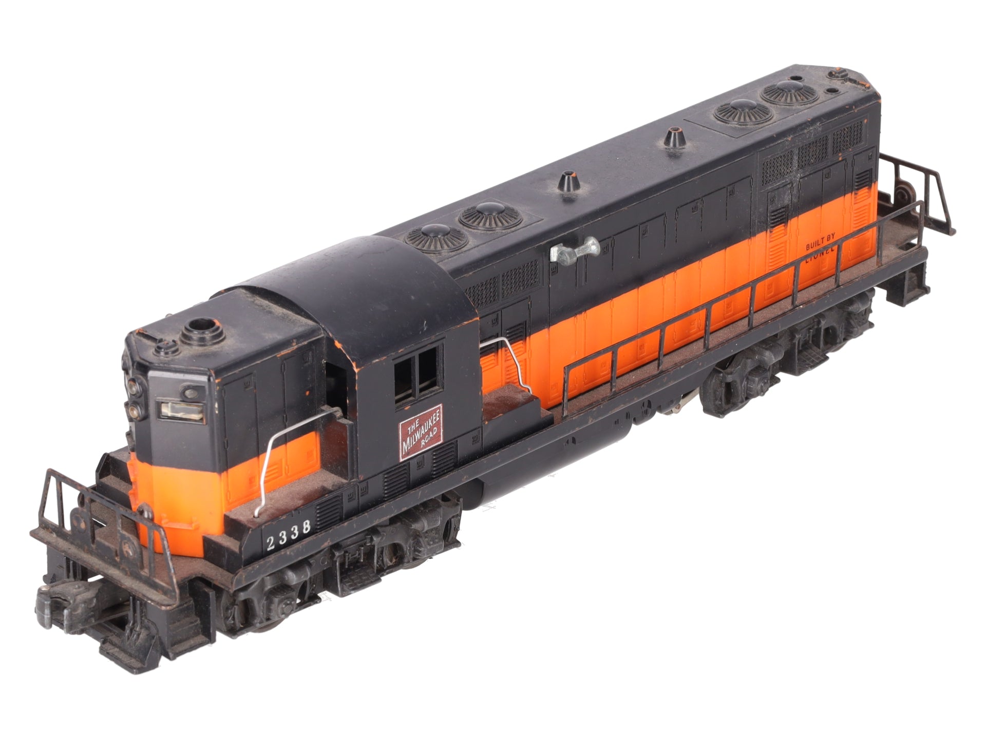Lionel 2338 Vintage O Gauge Milwaukee Road Powered GP-7 Diesel Locomotive VG