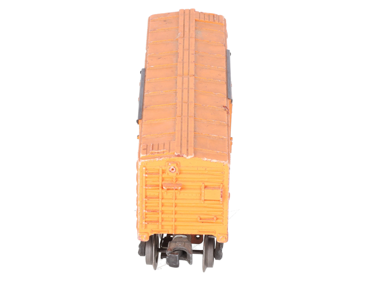 Lionel X2454 Vintage O Pennsylvania Railroad Boxcar w/ Orange Door - 1946 VG