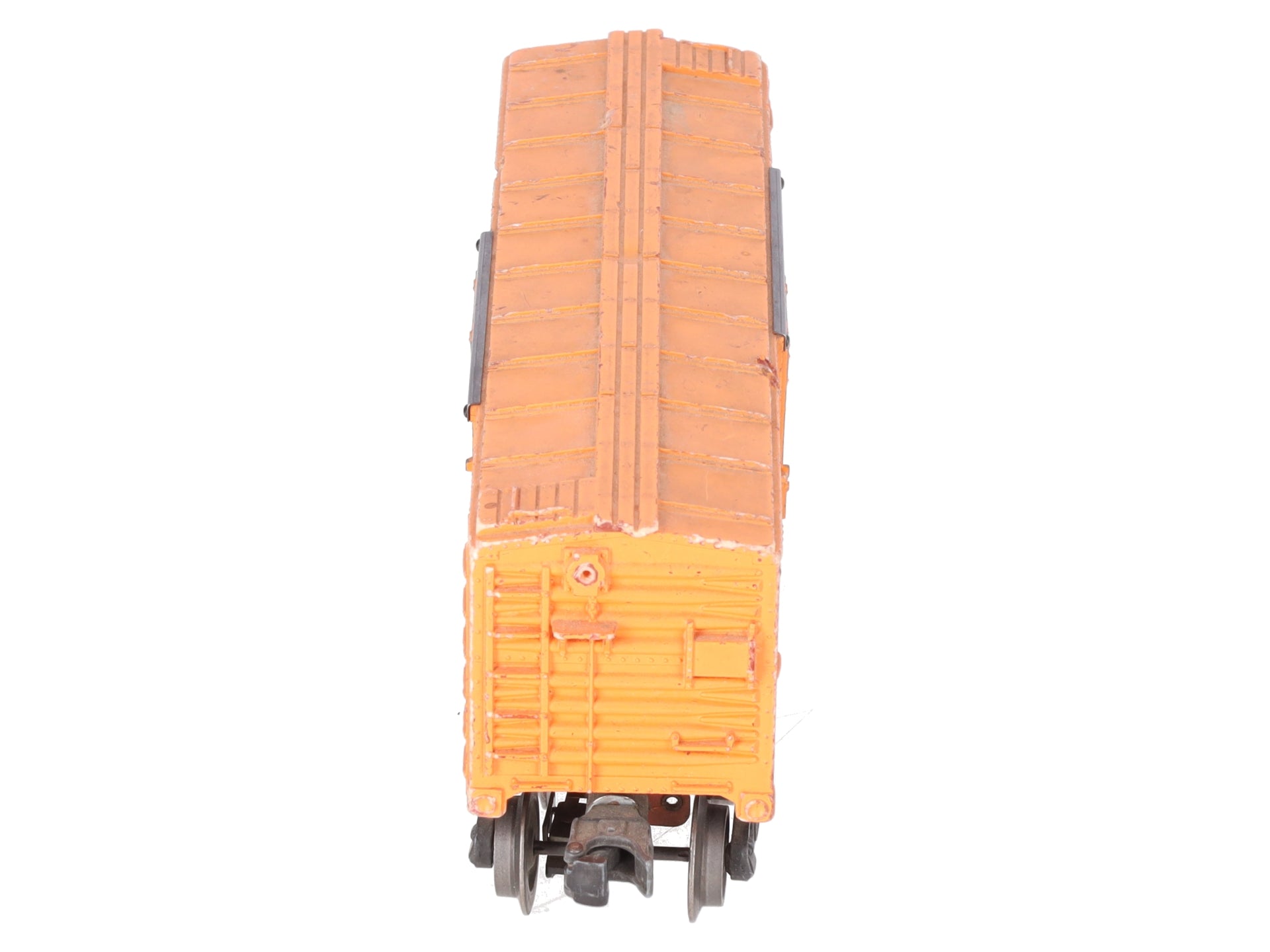 Lionel X2454 Vintage O Pennsylvania Railroad Boxcar w/ Orange Door - 1946 VG