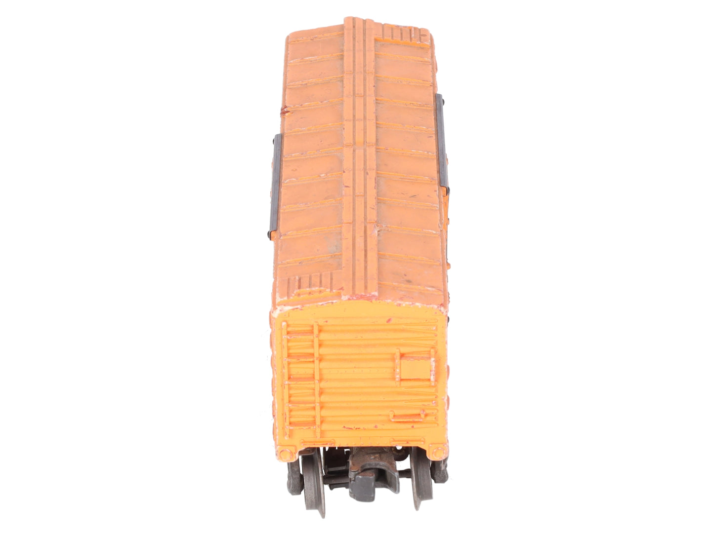 Lionel X2454 Vintage O Pennsylvania Railroad Boxcar w/ Orange Door - 1946 VG