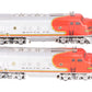 Lionel 2343 Vintage O Santa Fe F3 AA Diesel Locomotive Set VG