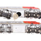 Lionel 2343 Vintage O Santa Fe F3 AA Diesel Locomotive Set VG