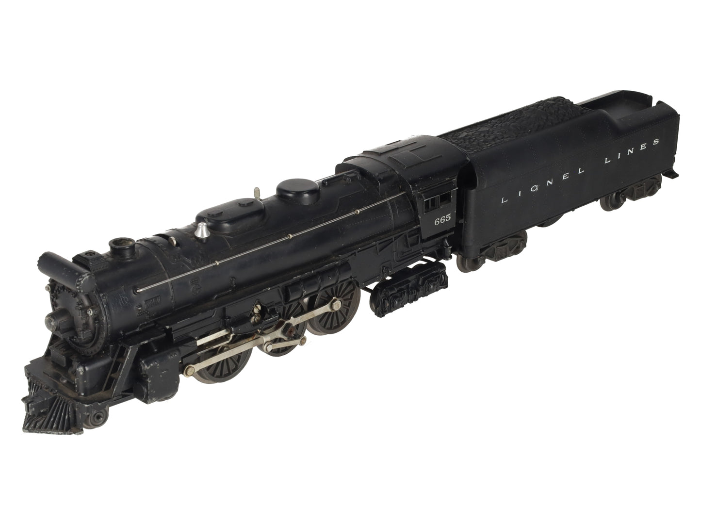 Lionel 665 Vintage O 4-6-4 Steam Locomotive w/2046W Tender VG/Box