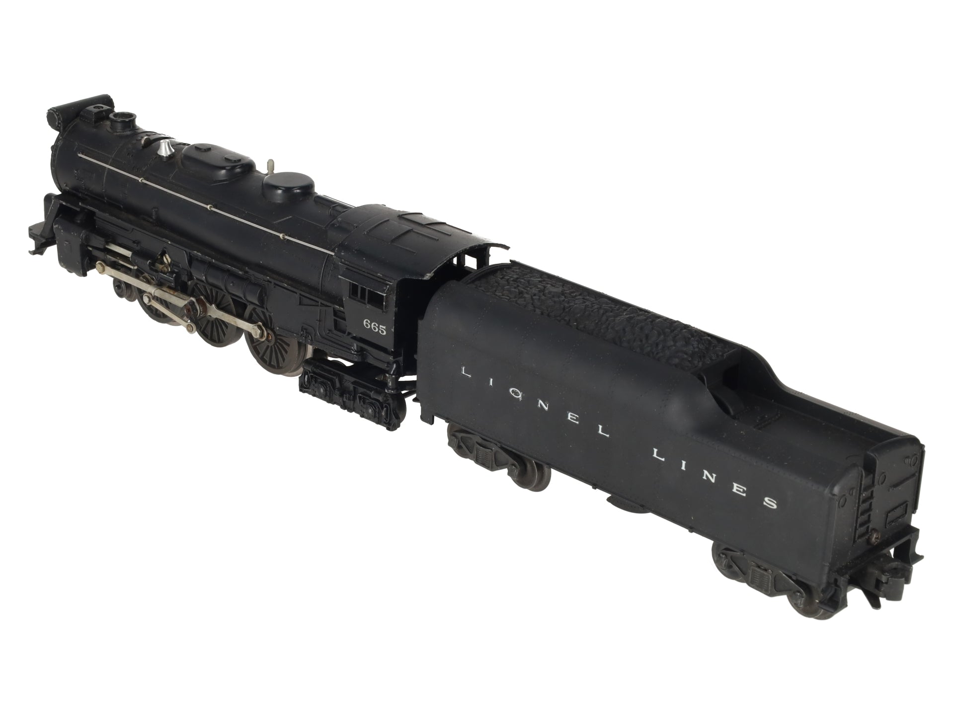 Lionel 665 Vintage O 4-6-4 Steam Locomotive w/2046W Tender VG/Box