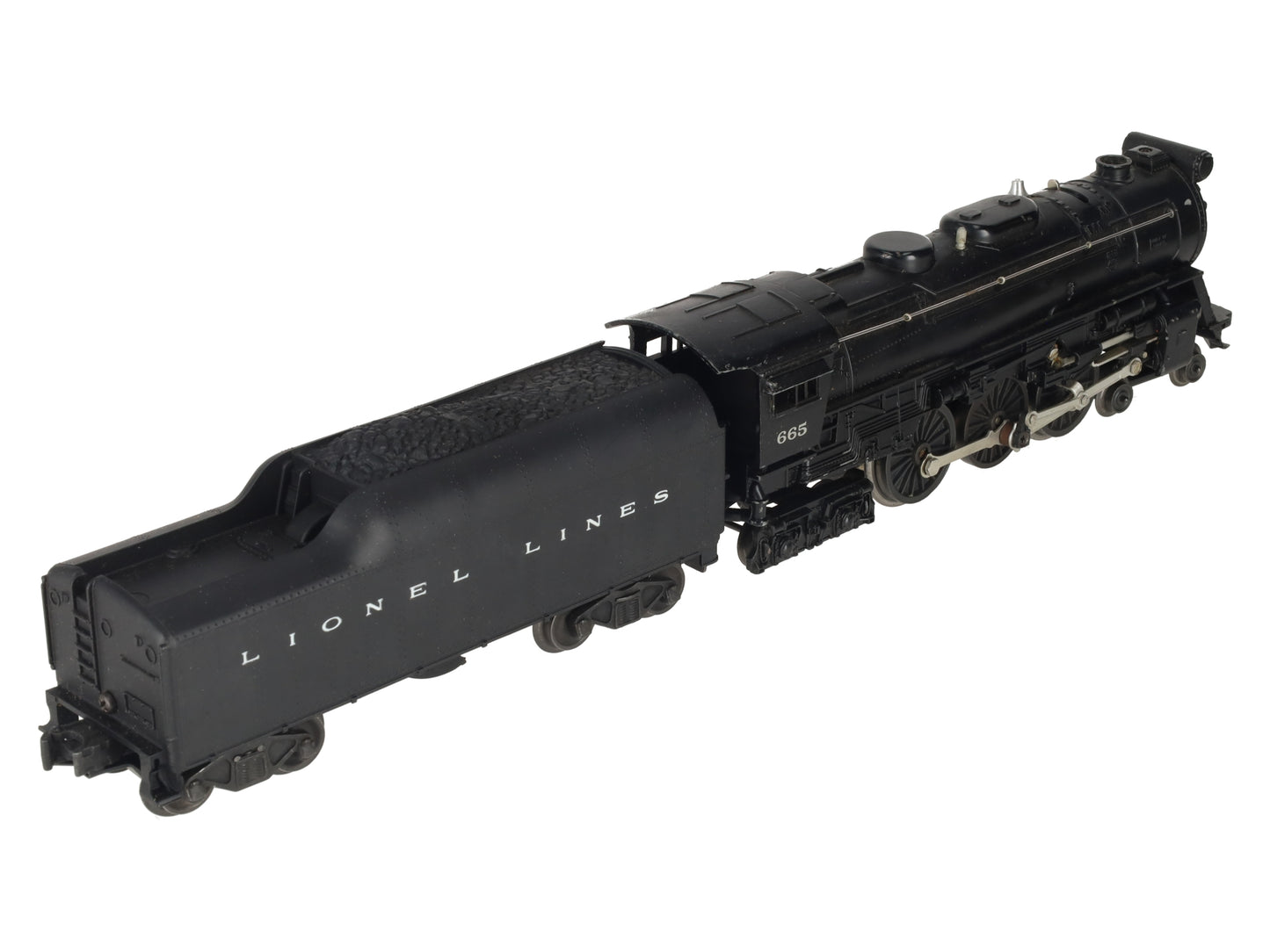Lionel 665 Vintage O 4-6-4 Steam Locomotive w/2046W Tender VG/Box