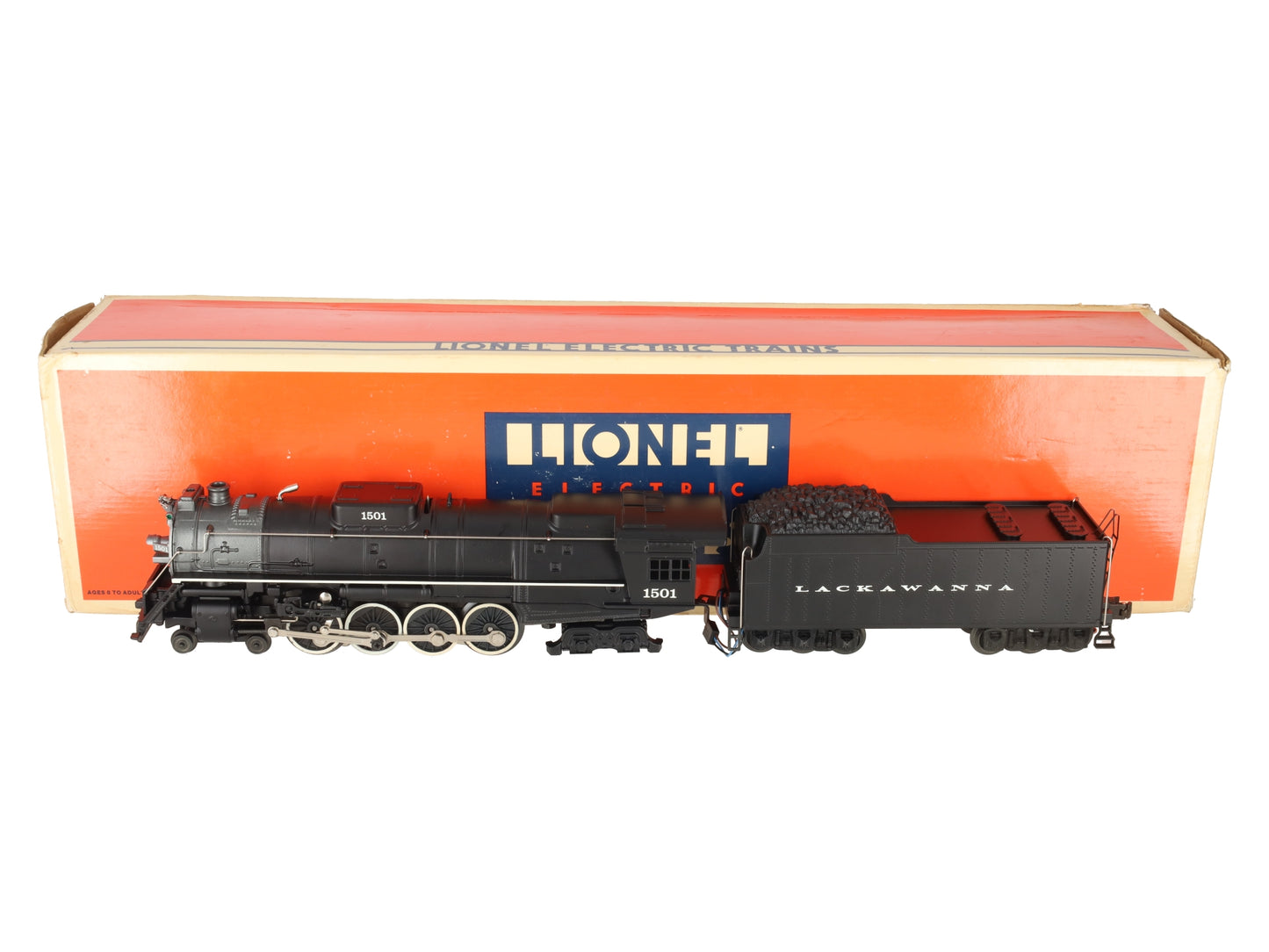 Lionel 6-18003 O Delaware, Lackawanna & Western 4-8-4 Locomotive & Tender #1501 LN/Box