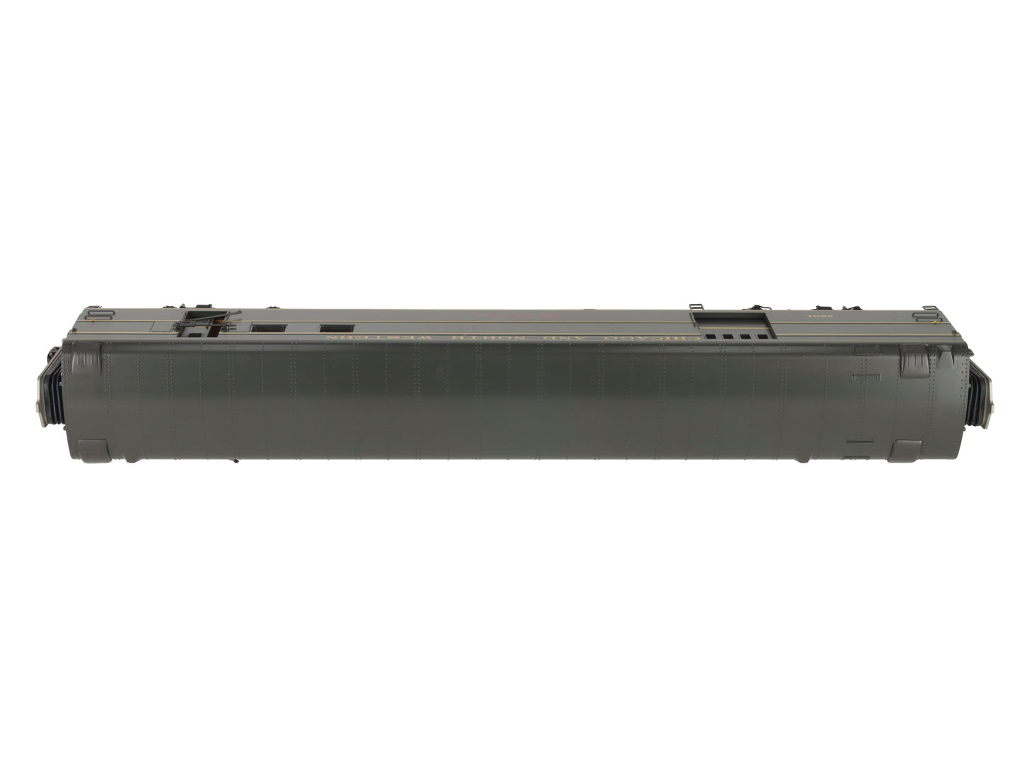 MTH 20-68129 O Scale Chicago Northwestern 70’ ABS RPO Passenger Car (Smooth)