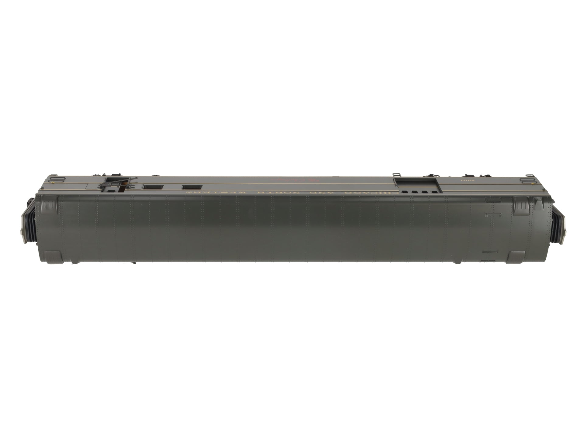 MTH 20-68129 O Scale Chicago Northwestern 70’ ABS RPO Passenger Car (Smooth)
