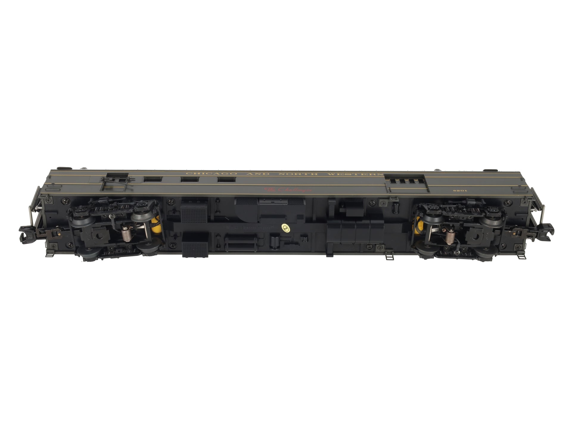 MTH 20-68129 O Scale Chicago Northwestern 70’ ABS RPO Passenger Car (Smooth) LN/Box
