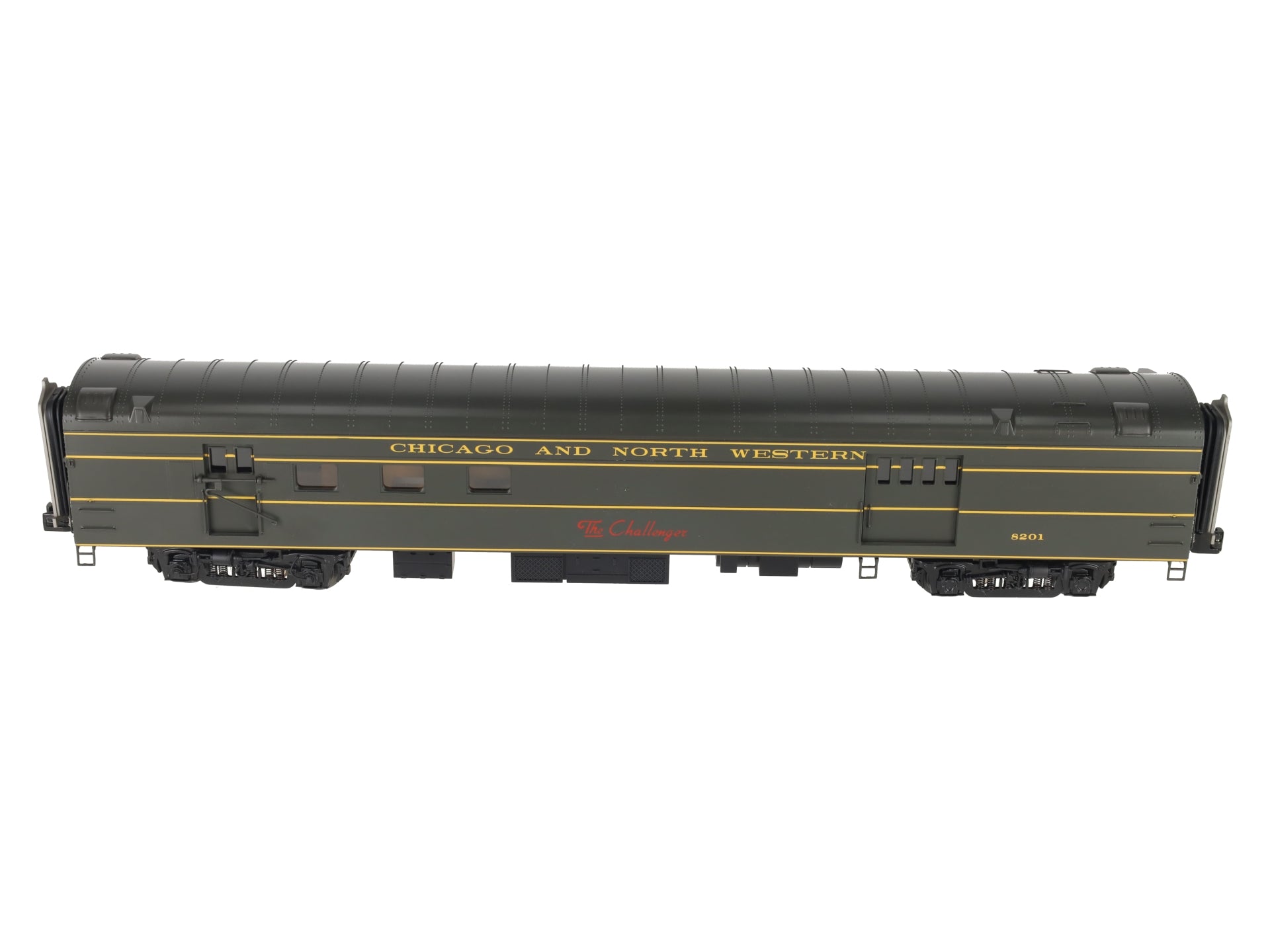 MTH 20-68129 O Scale Chicago Northwestern 70’ ABS RPO Passenger Car (Smooth) LN/Box