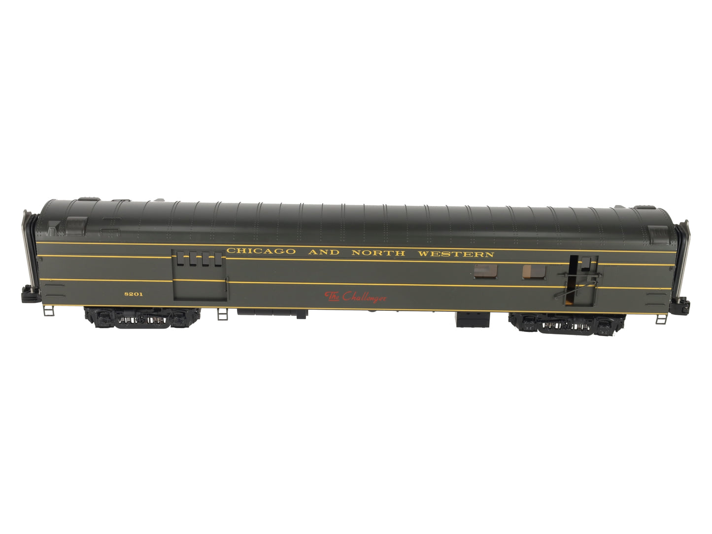 MTH 20-68129 O Scale Chicago Northwestern 70’ ABS RPO Passenger Car (Smooth) LN/Box