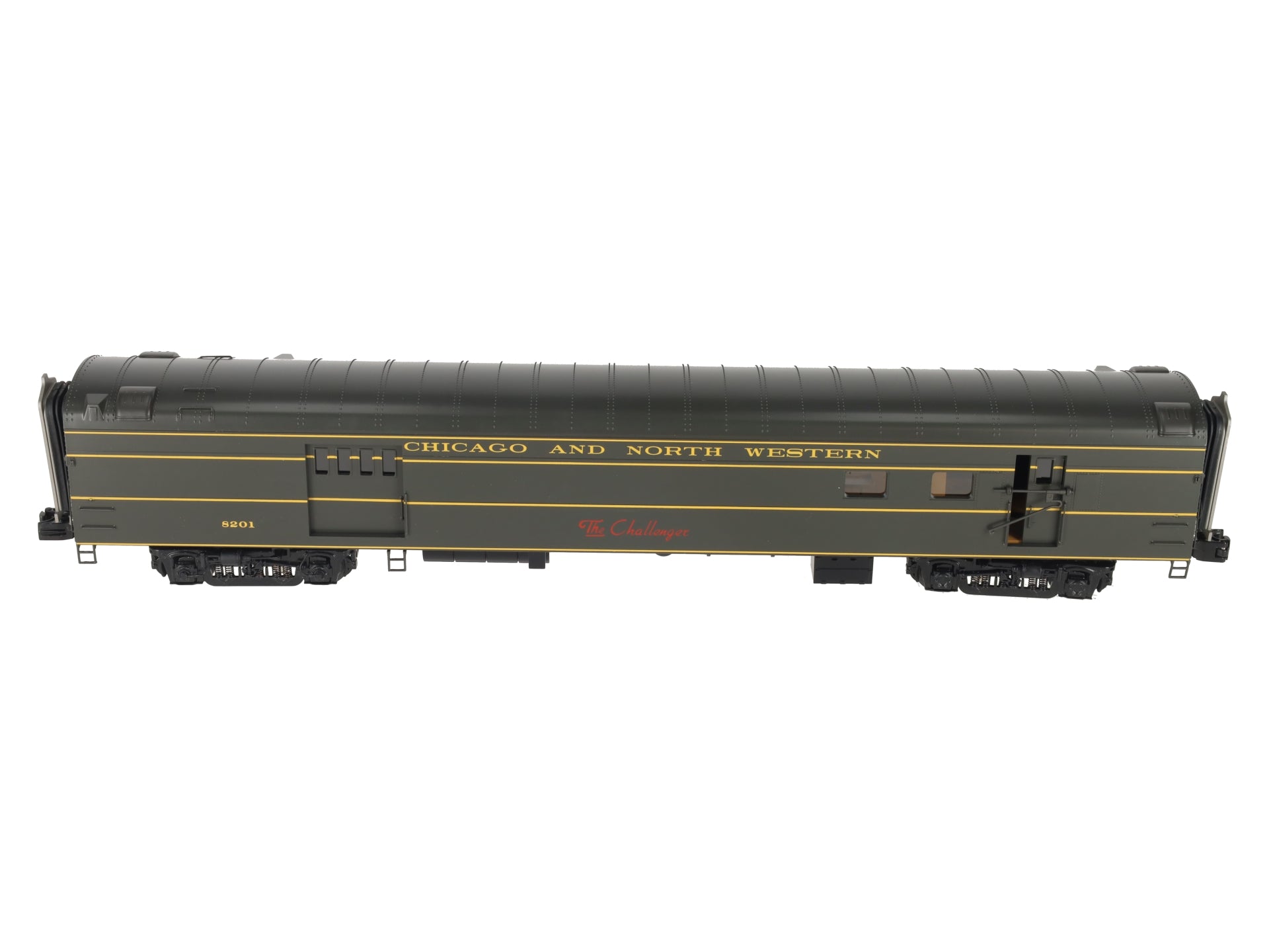 MTH 20-68129 O Scale Chicago Northwestern 70’ ABS RPO Passenger Car (Smooth) LN/Box