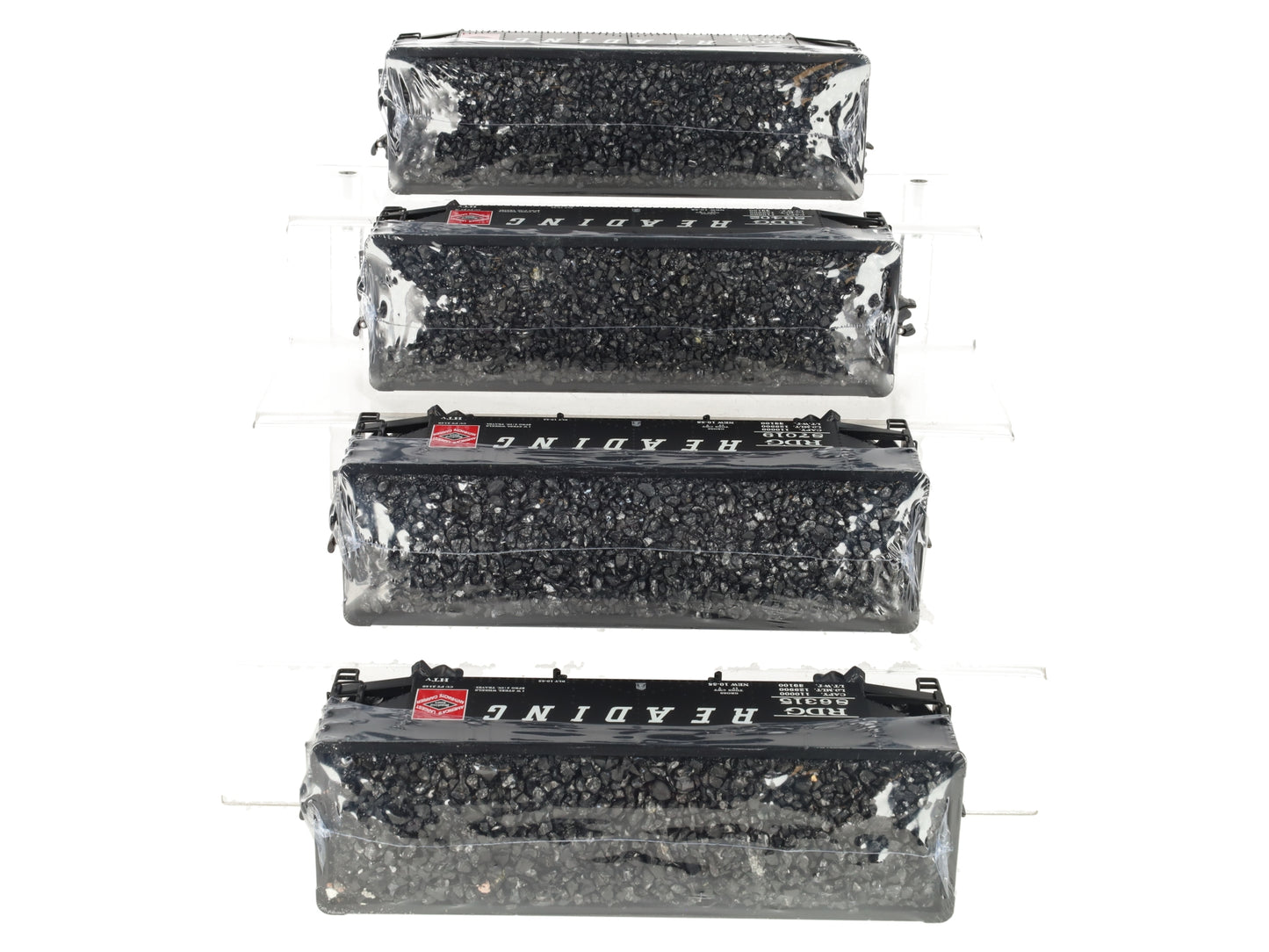 K-Line K6251-1931A Reading Die-Cast Hopper 4-Pack LN/Box